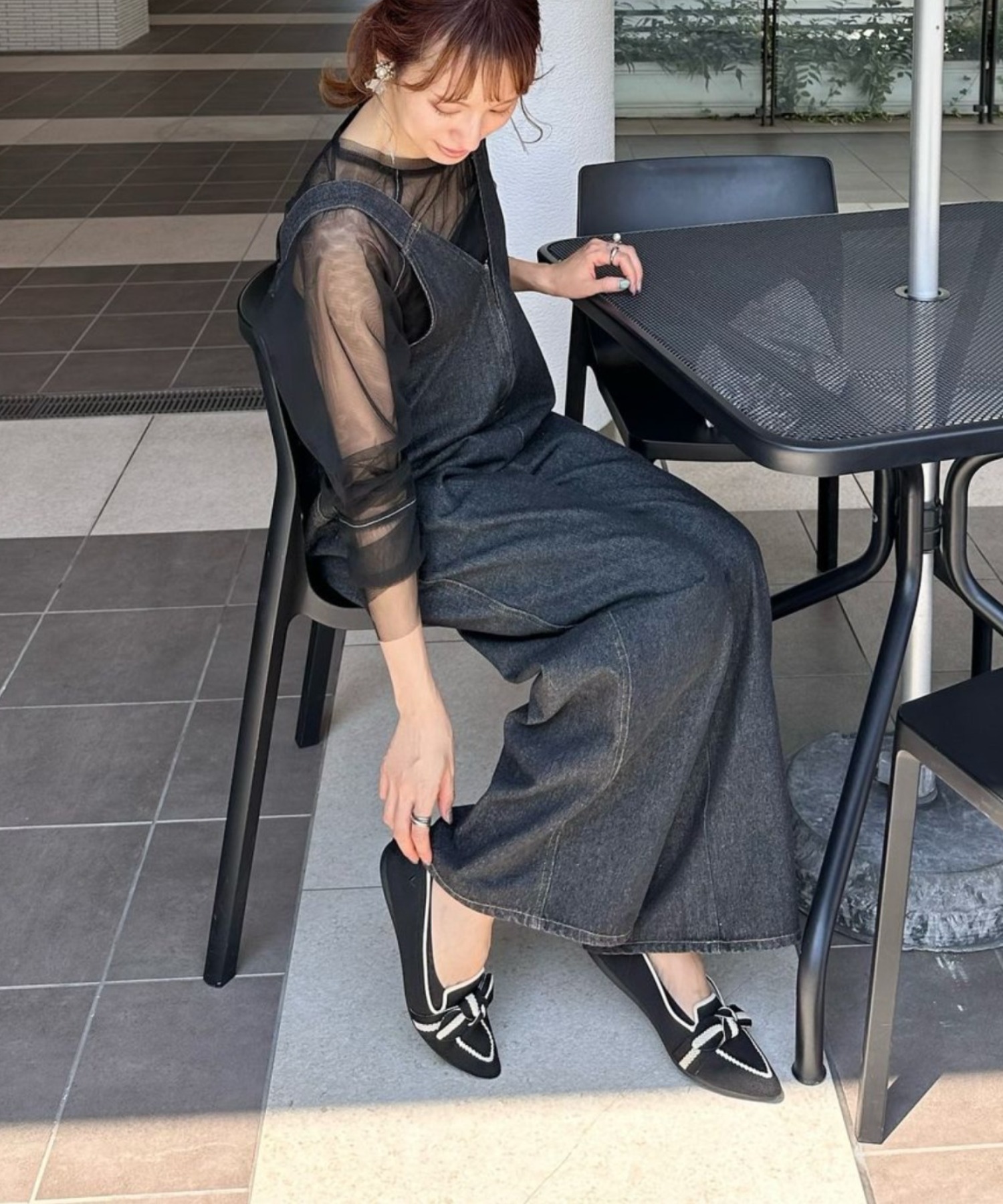 model：167cm / size：F