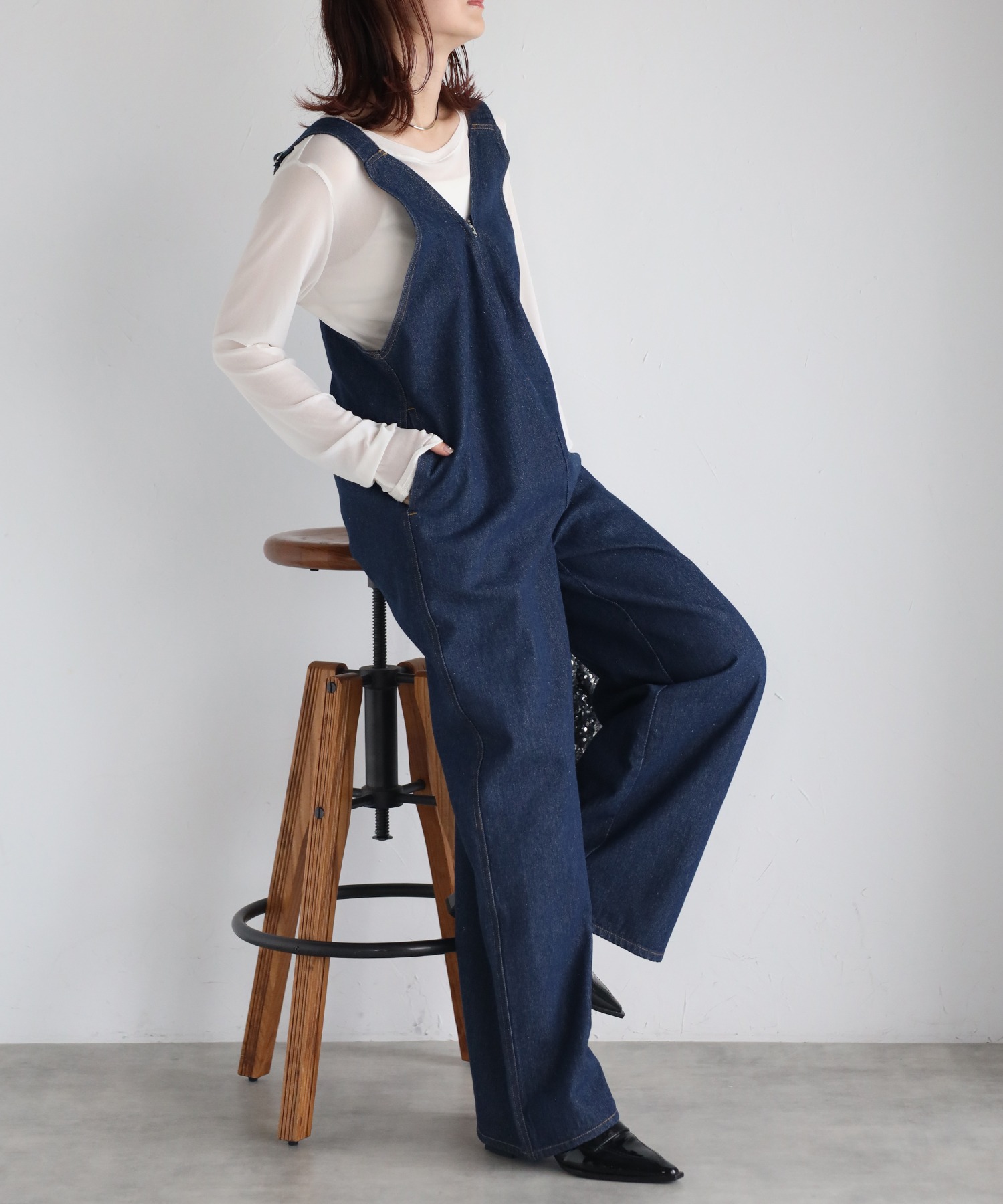 model：158cm / size：F