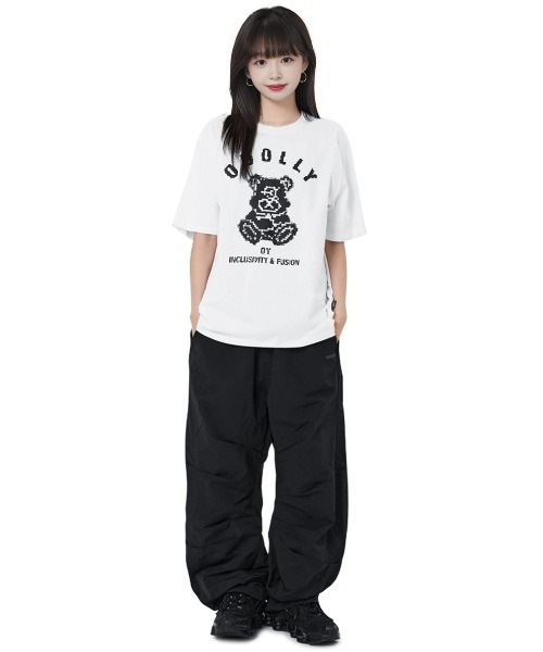 ★OY★TACTILE ODOLLY TEE - BLACK★正規品/韓国直送料込/人気 OY/オーワイ』 ROCK ODOLLY TEE/ロックオードリーティーシャツ