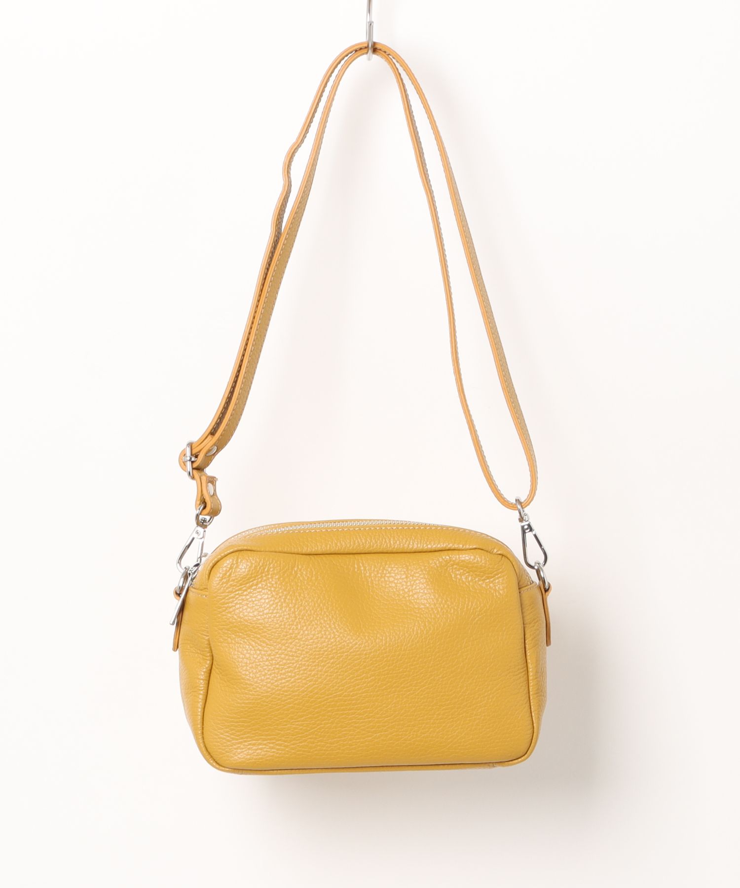 ふりふ　イエロー　バッグ 本革/軽量/350g】ショルダーバッグ SELECT by Fplus│Jeffrey Campbell