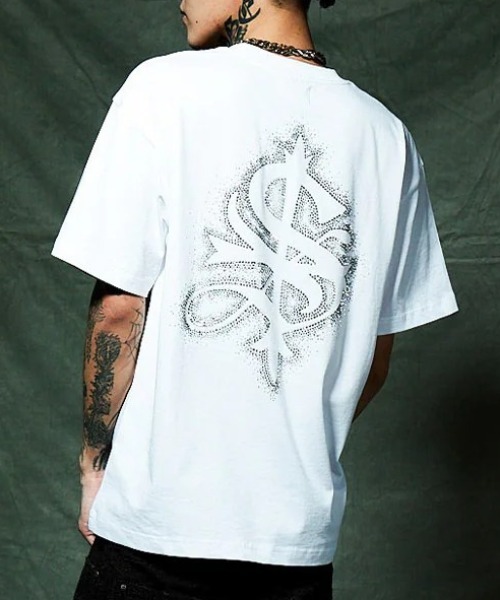 A'GEM/9 × .kom 『SUPPLIER/サプライヤー』 Spray Cross Rhinestone