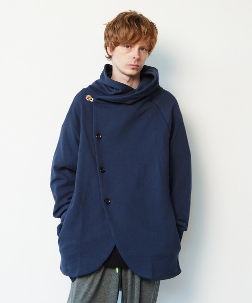 rehacer : Slack Hooded Cardigan / スラック フーデッド カーディガン