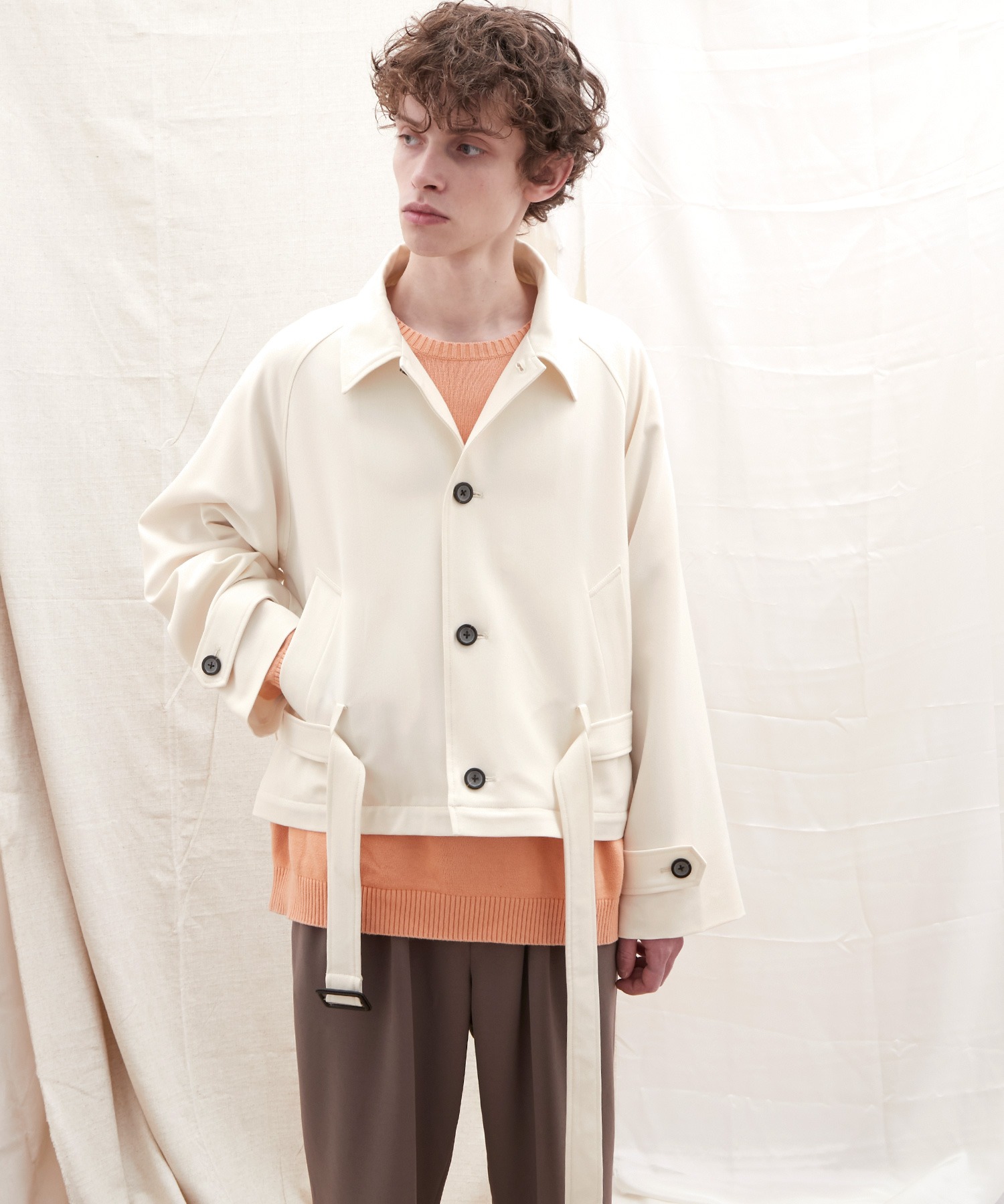 2WAY TRストレッチオーバーサイズ ラグランステンカラートレンチコート【EMMA CLOTHES/エマクローズ】 EMMA CLOTHES│EMMA  CLOTHES [エマクローズ] 公式オンラインストア