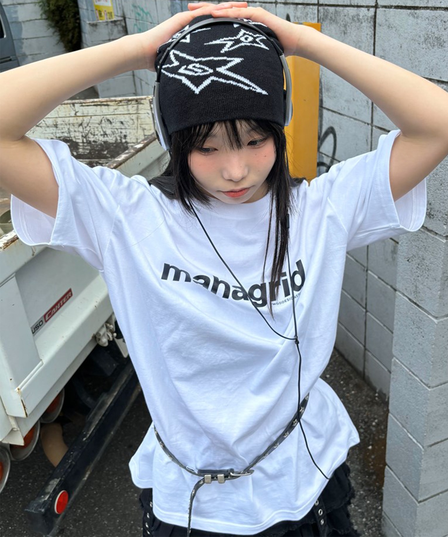 mahagrid/マハグリッド』BASIC LOGO TEE/ベーシックロゴ Tシャツ 半袖