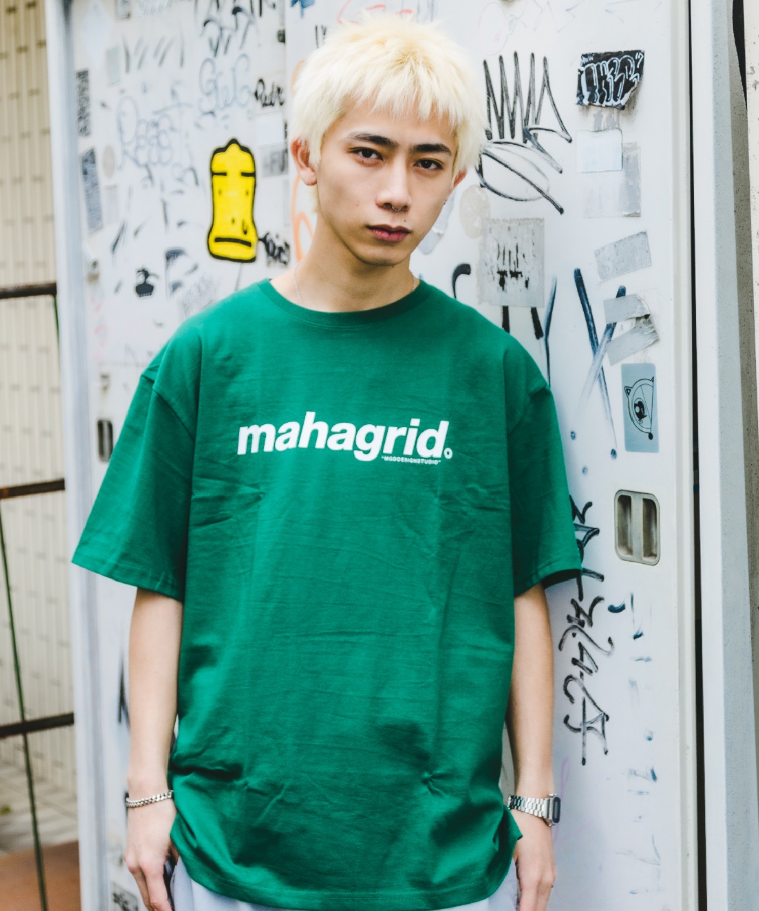 mahagrid/マハグリッド』BASIC LOGO TEE/ベーシックロゴ Tシャツ 半袖 ...