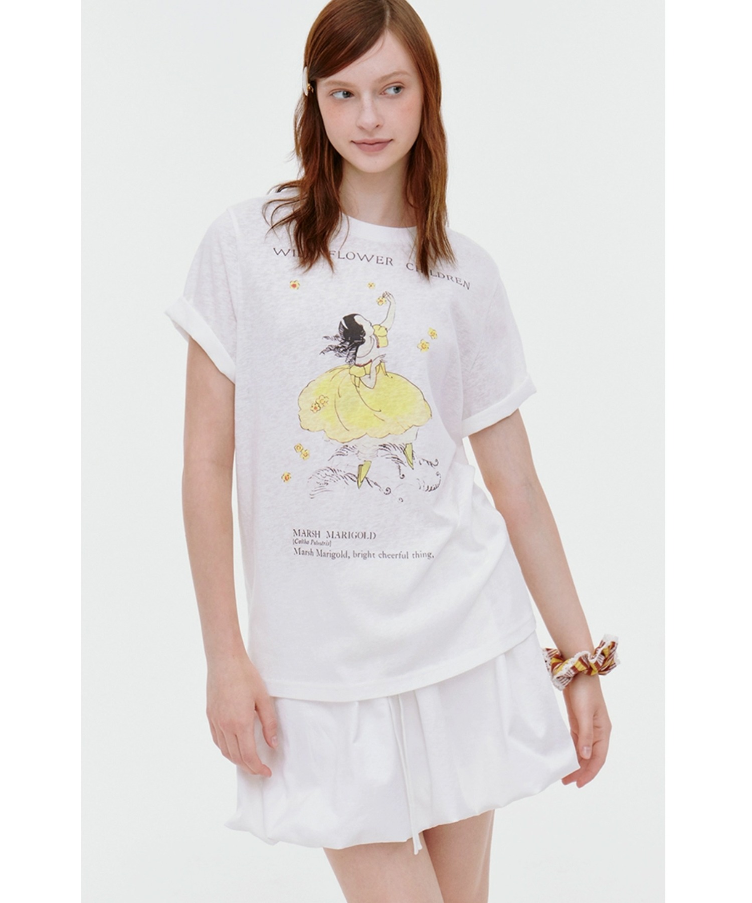 レタリングプリント Tシャツ FX25S177【Fano Studios】【2025SS