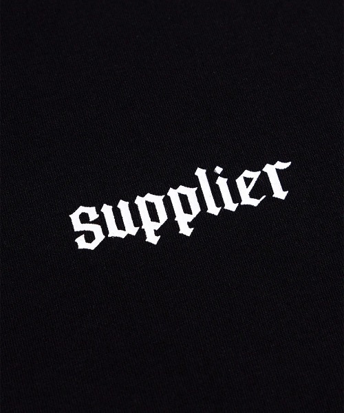 A'GEM/9 × .kom 『SUPPLIER/サプライヤー』Royal Cross Rhinestone Tee