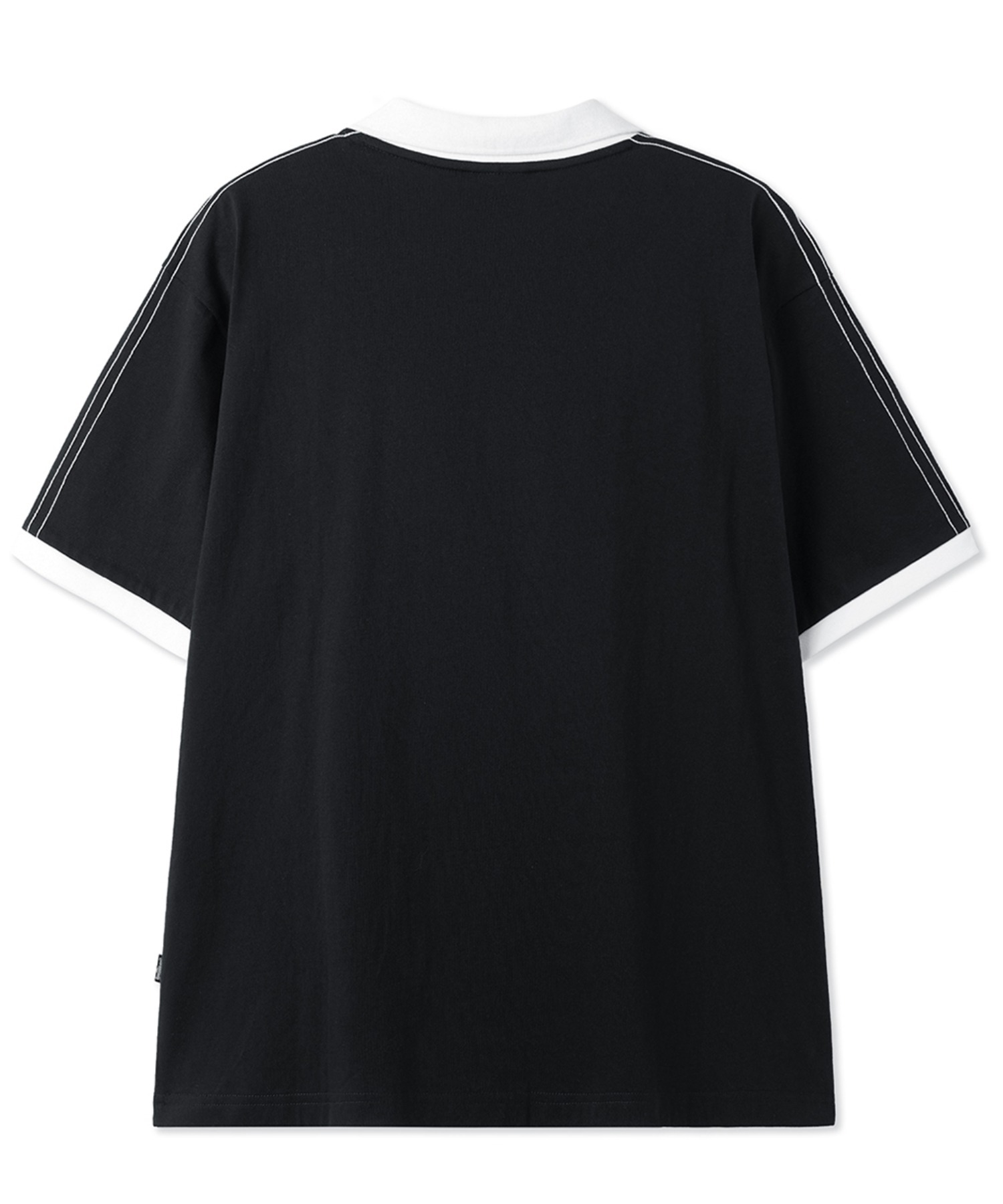 OY/オーワイ』 STITCHED COLLAR TEE/ステッチカラー半袖Tシャツ OY│A