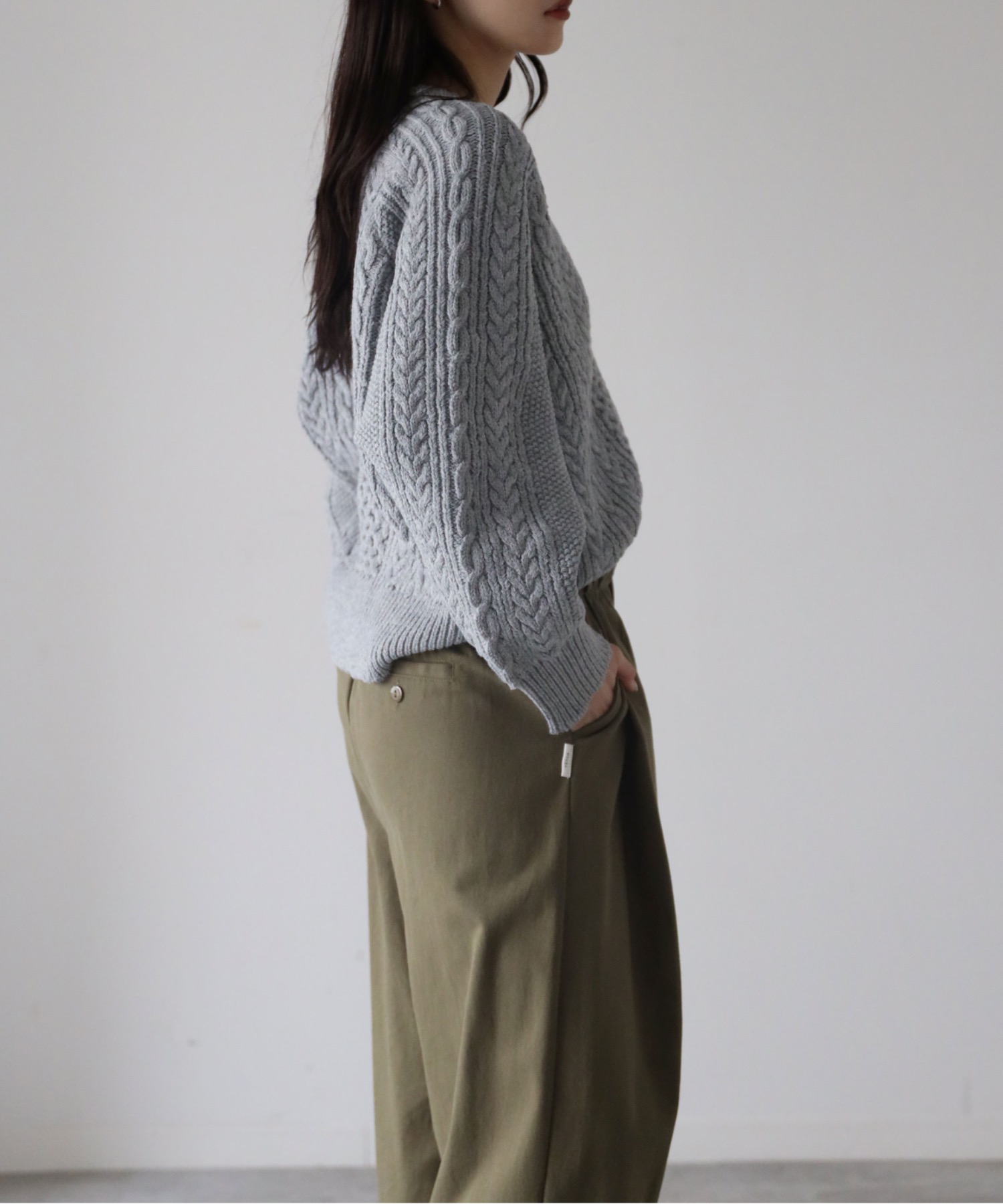 model: 164cm. 着用サイズ：FREE