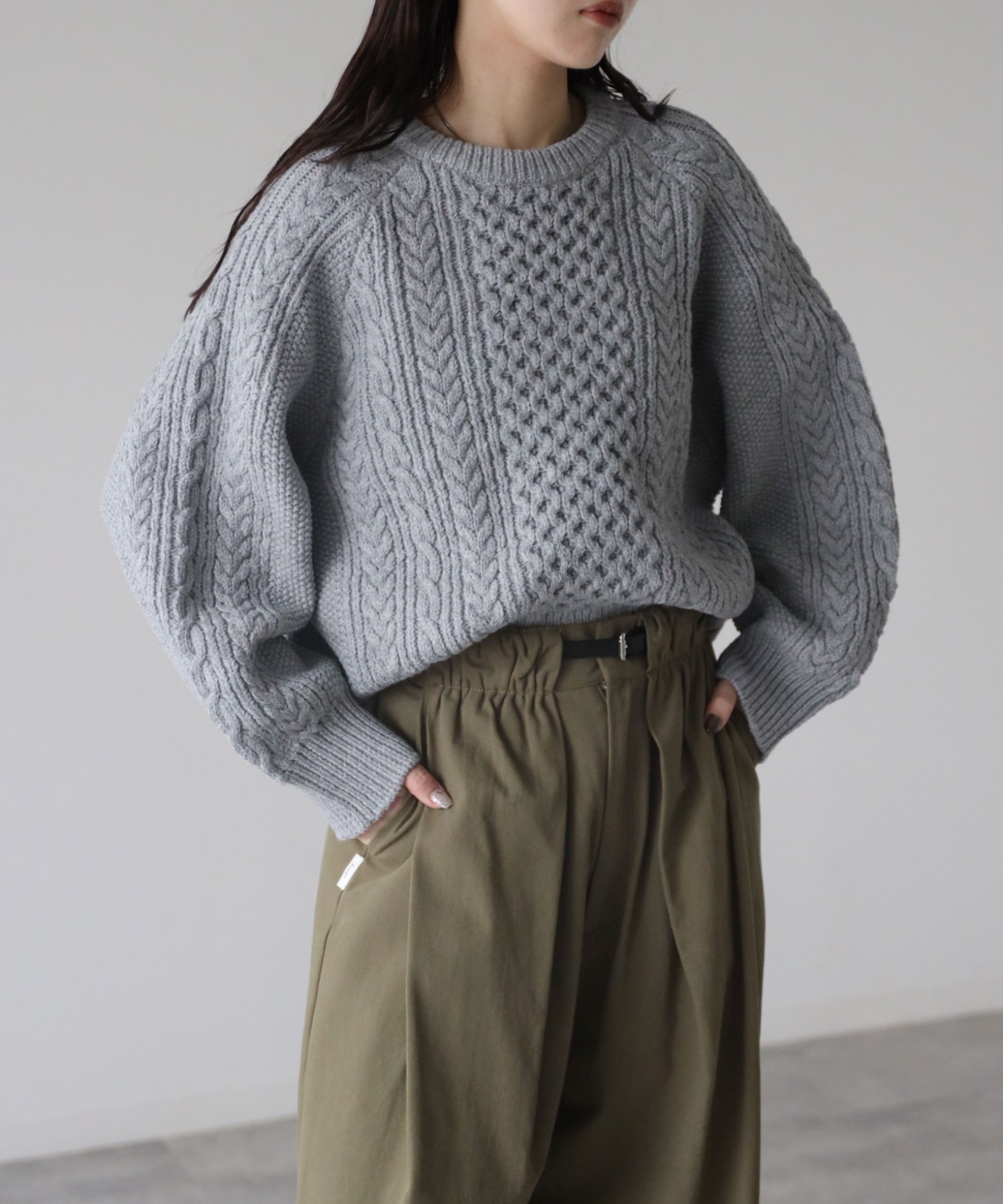model: 164cm. 着用サイズ：FREE
