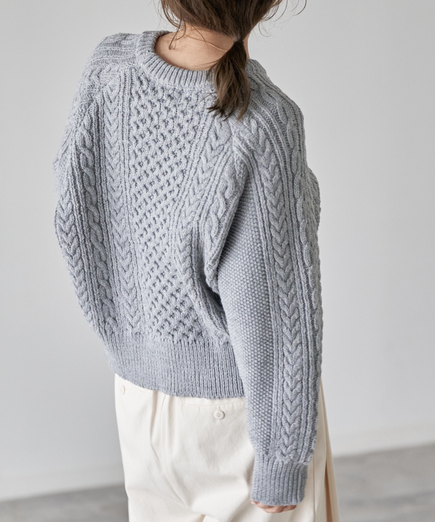 model: 163cm. 着用サイズ：FREE