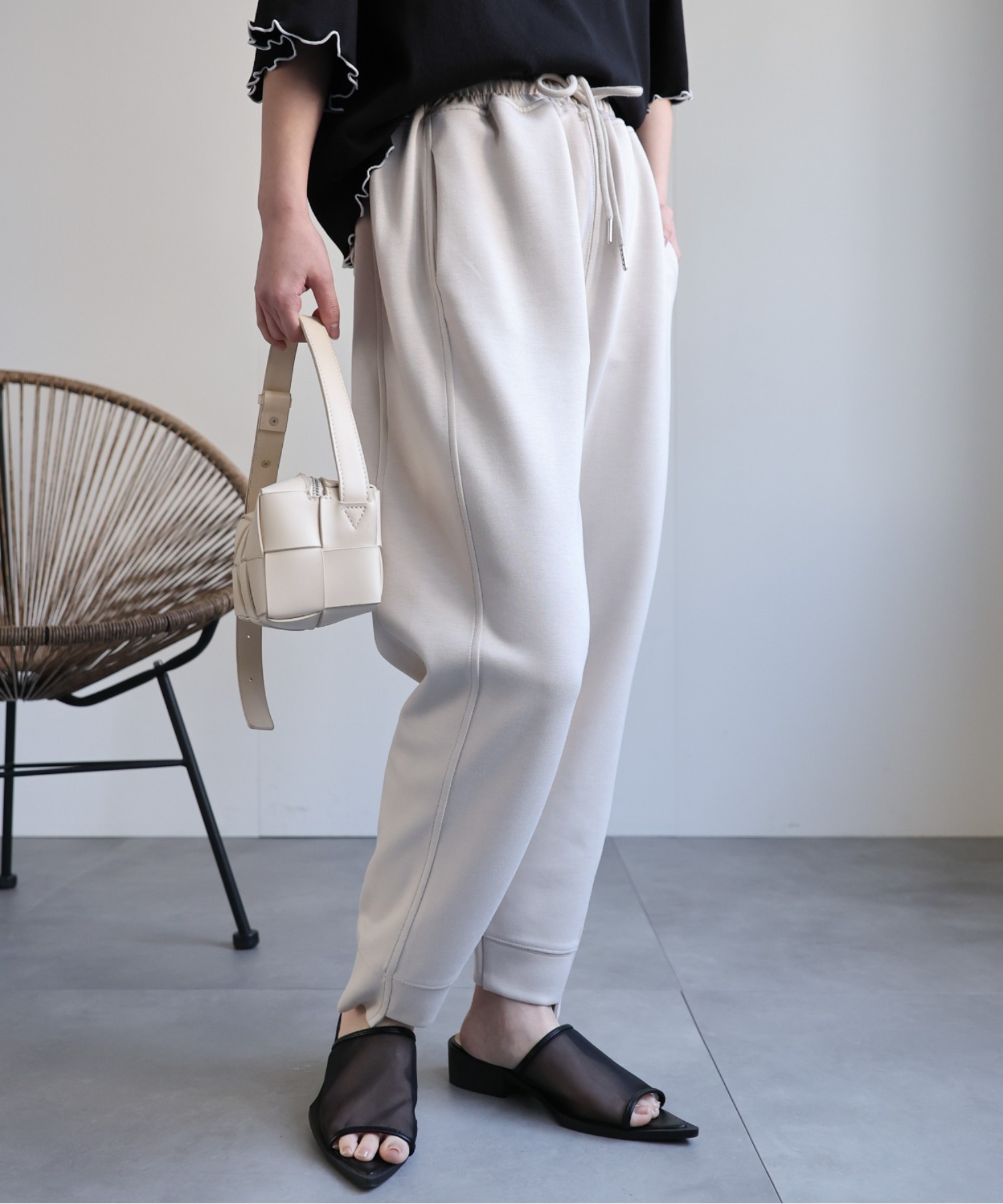 model：156cm 着用サイズ：FREE