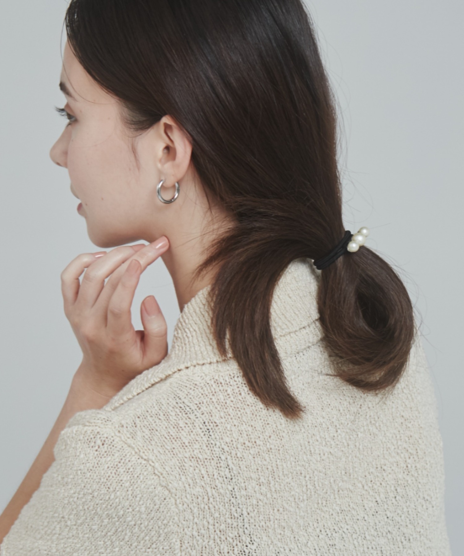 ブラック系その他：アクリルパール