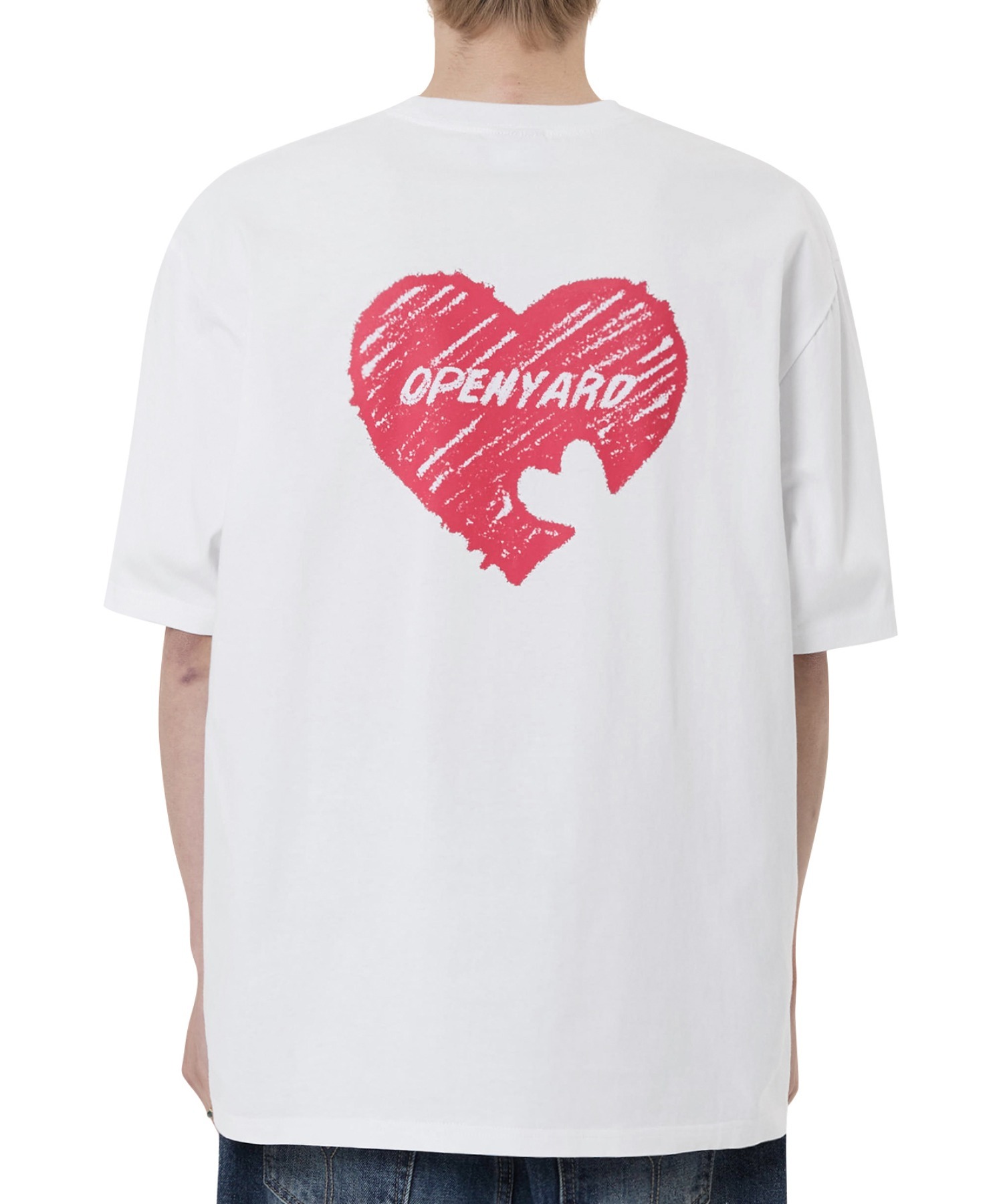 OY/オーワイ』 CRAYON HEART TEE/クレヨンハート半袖Tシャツ OY│A'GEM