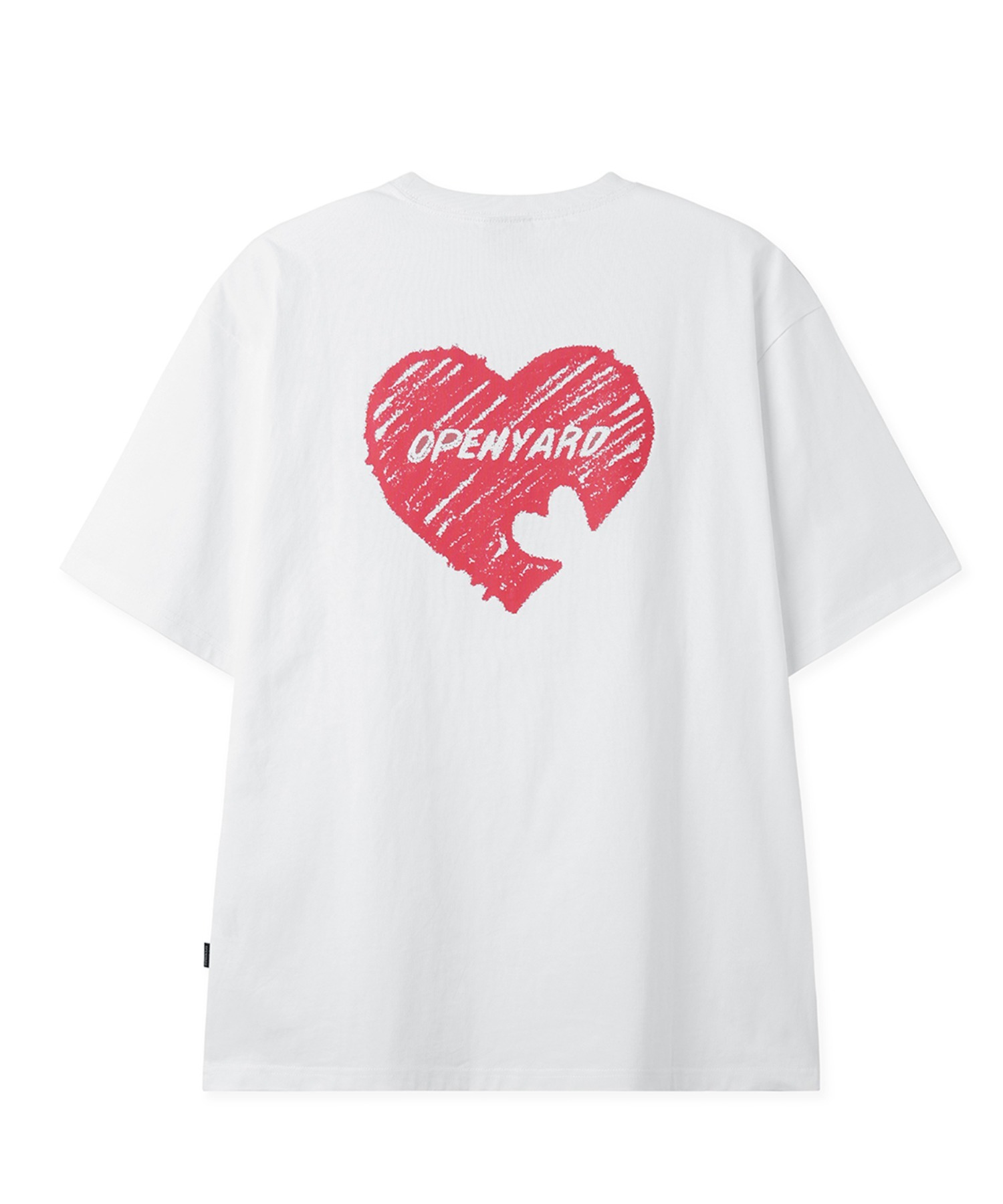 OY/オーワイ』 CRAYON HEART TEE/クレヨンハート半袖Tシャツ OY│A'GEM