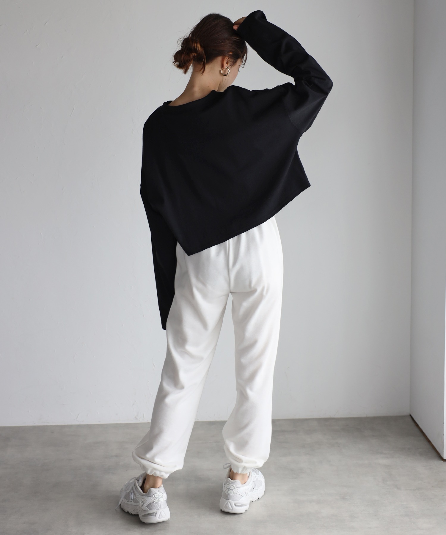 BONJOUR SAGAN公式オンラインストア / double waist sweat pants