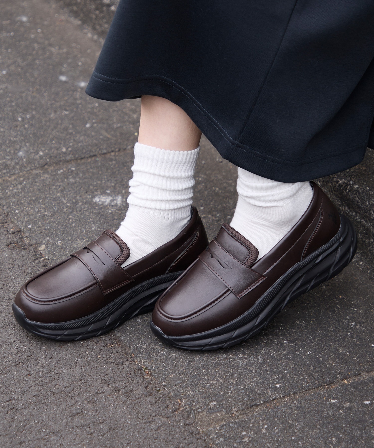 U.S. POLO ASSN. /ユーエスポロアッスン 別注 ボリュームソール コインローファースニーカー MONO-MART│MONO-MART  [モノマート] 公式オンラインストア