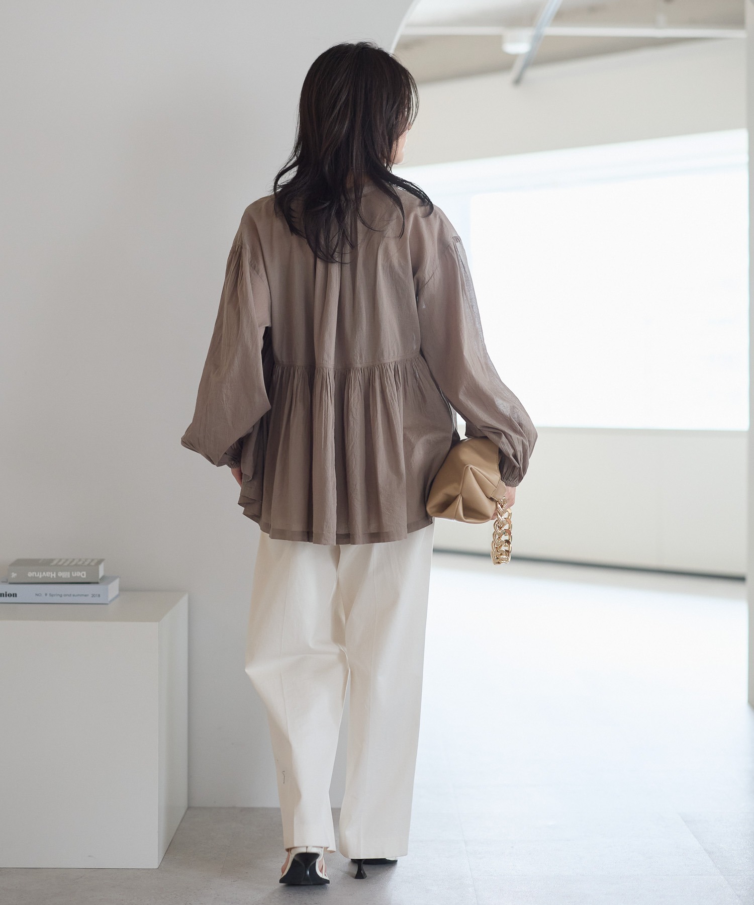 model：161cm 着用サイズ：FREE