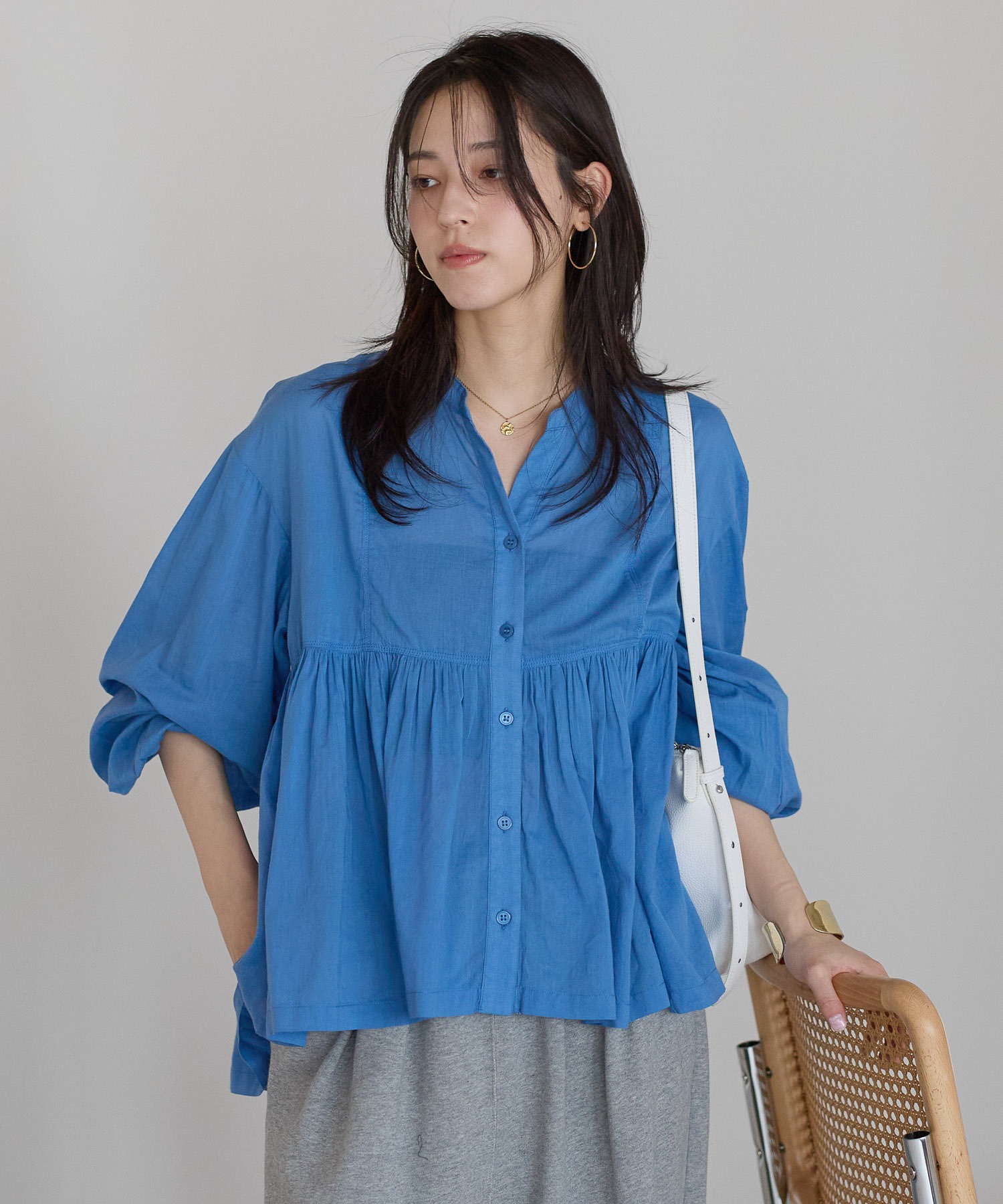 model：161cm 着用サイズ：FREE