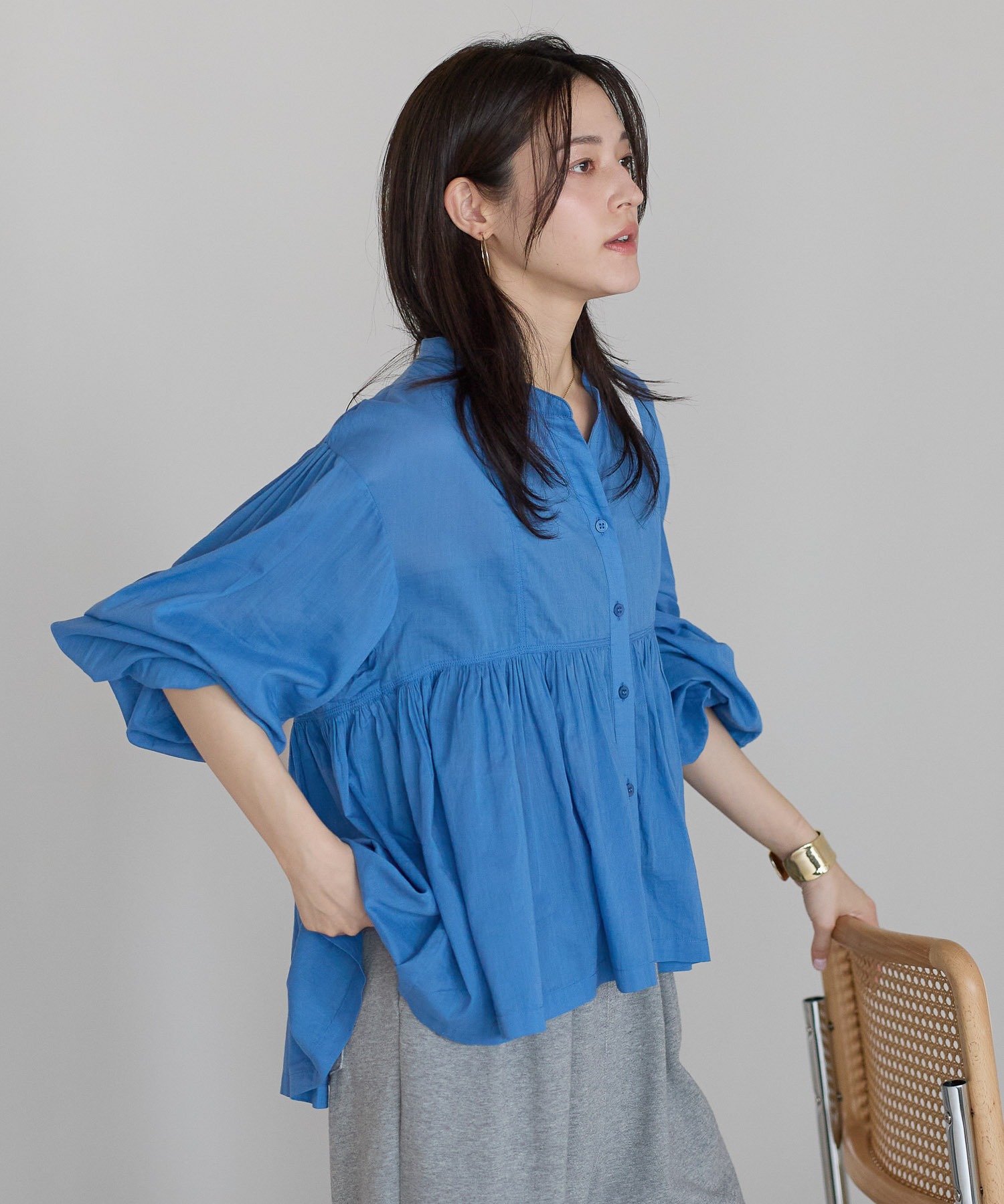 model：161cm 着用サイズ：FREE