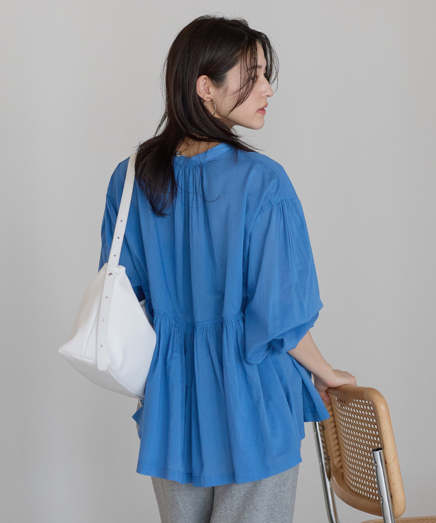 model：161cm 着用サイズ：FREE