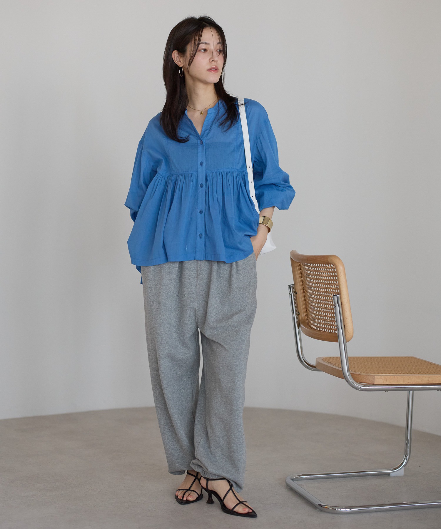 model：161cm 着用サイズ：FREE