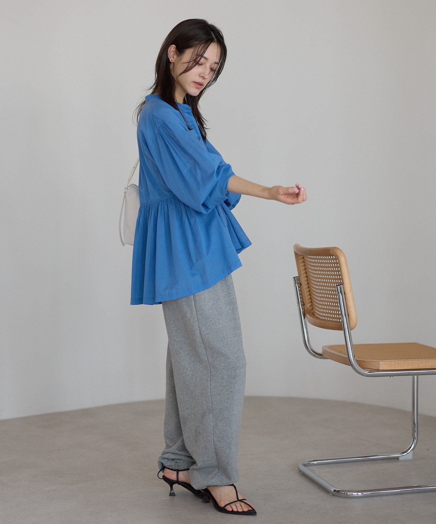 model：161cm 着用サイズ：FREE