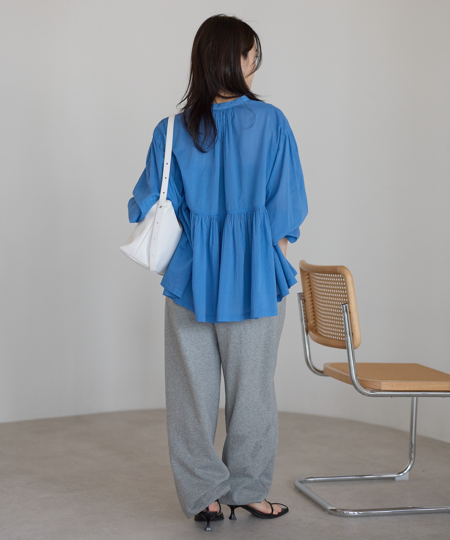 model：161cm 着用サイズ：FREE