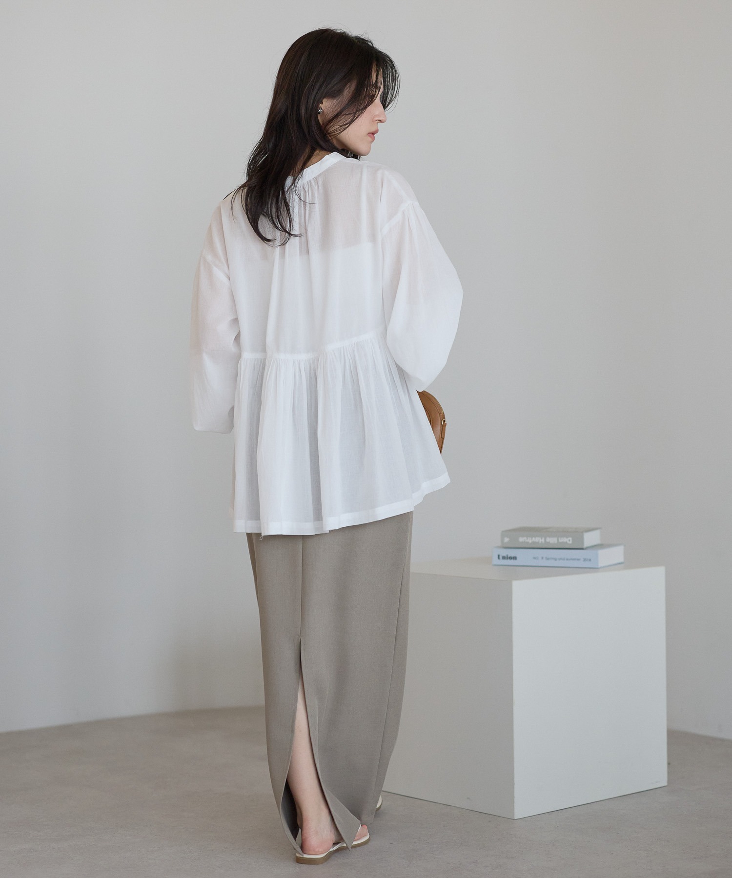 model：161cm 着用サイズ：FREE