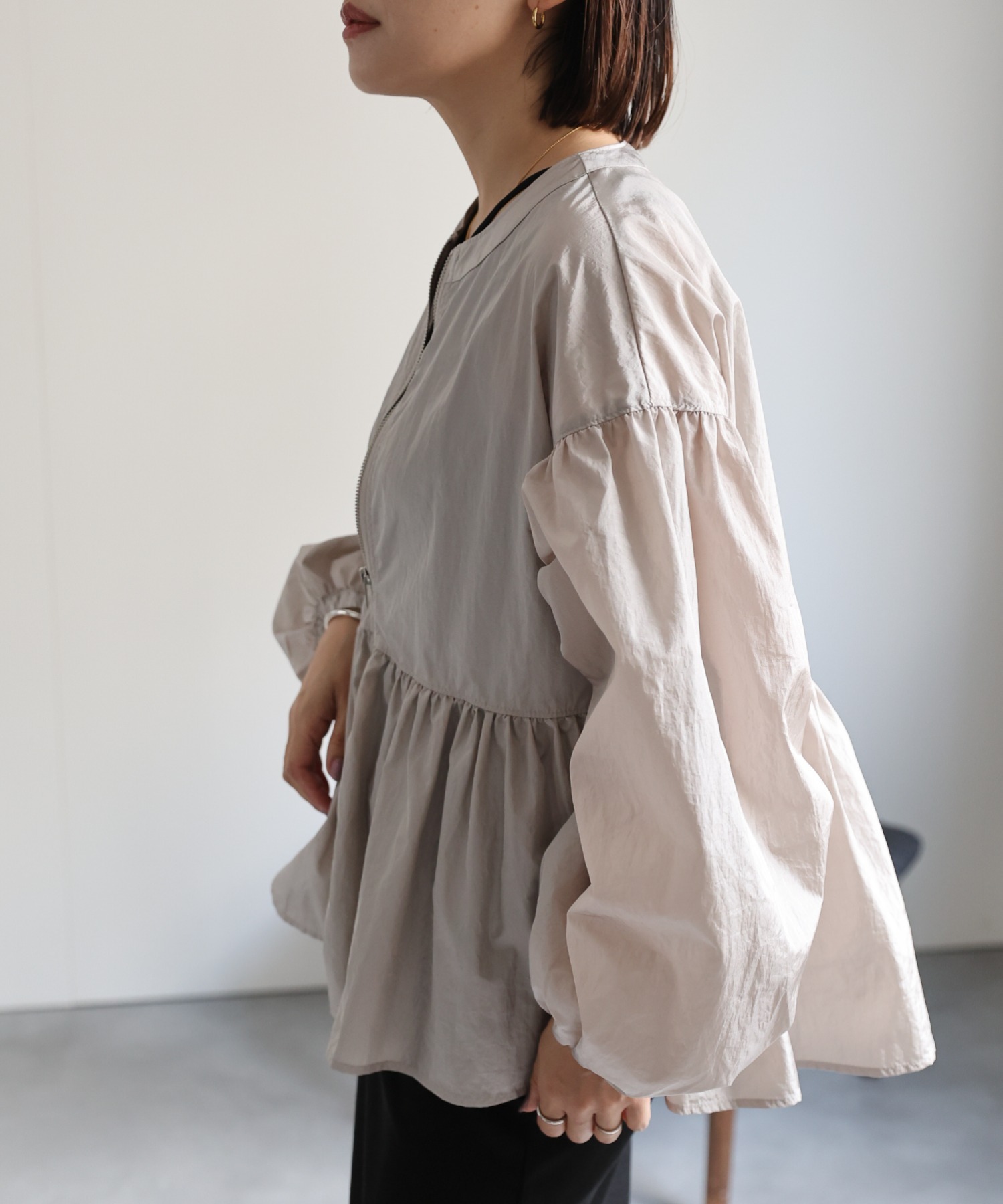 model:162㎝　着用サイズ：FREE