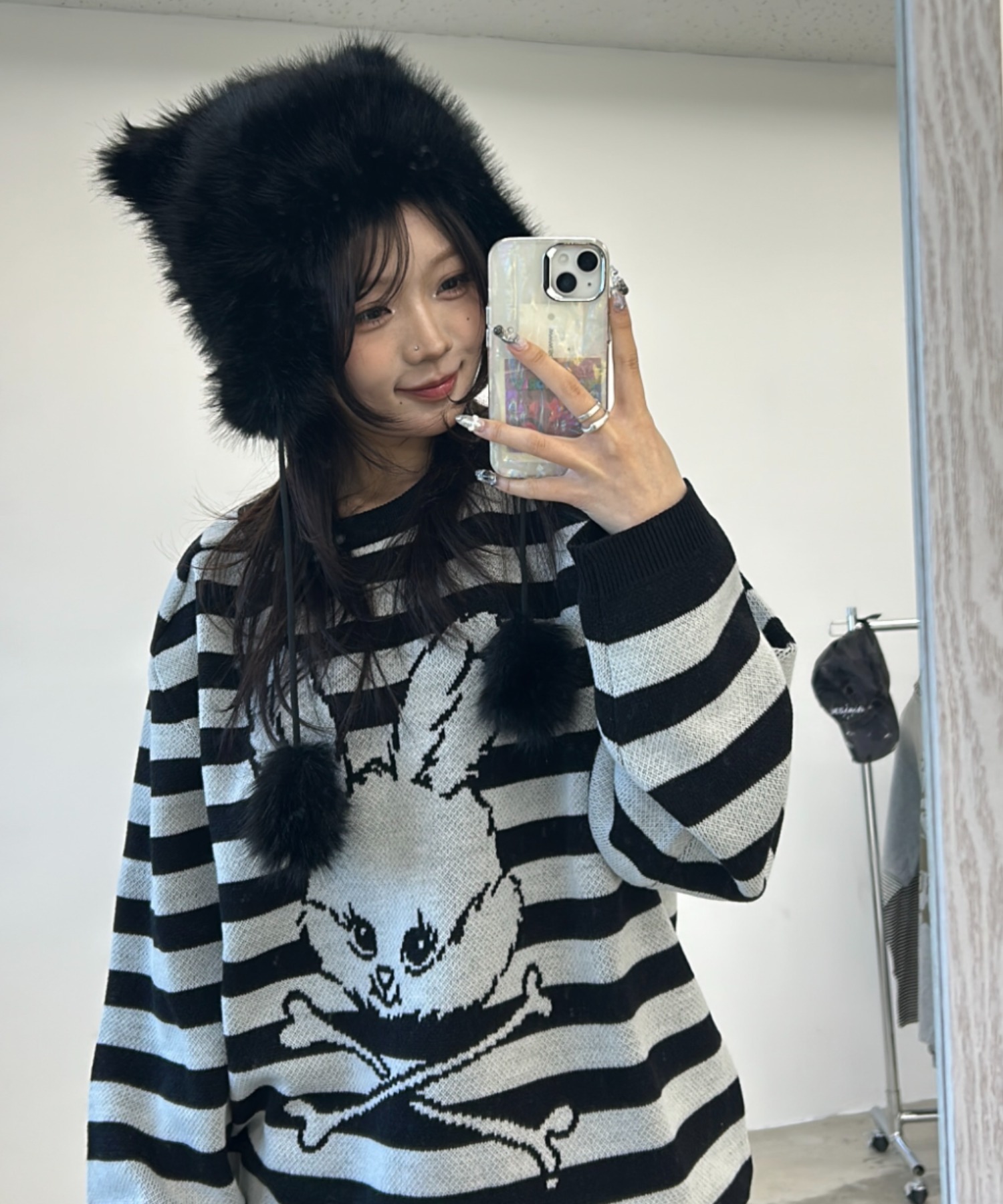 A'GEM/9 × .kom 『.kom/ドットケーオーエム』耳付きシベリアンハット