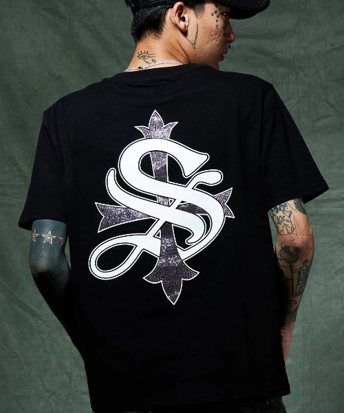 A'GEM/9 × .kom 『SUPPLIER/サプライヤー』 Cross Tee/クロスTシャツ