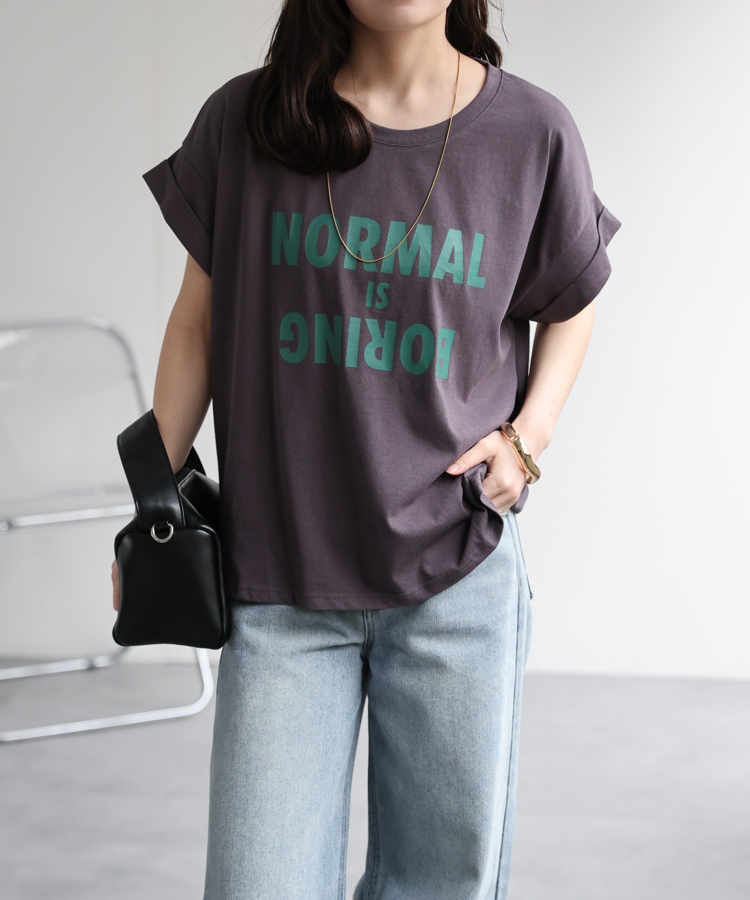 model：156cm 着用サイズ：FREE