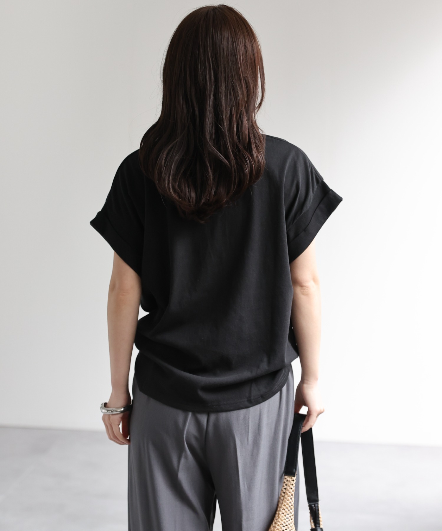 model：156cm 着用サイズ：FREE