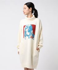 HYS オフタートルワンピース