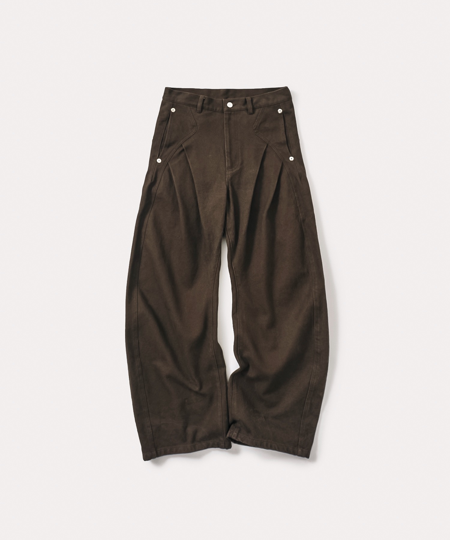 工場 ダックカーブパンツ TENNE HANDCRAFTED MODERN｜コットン