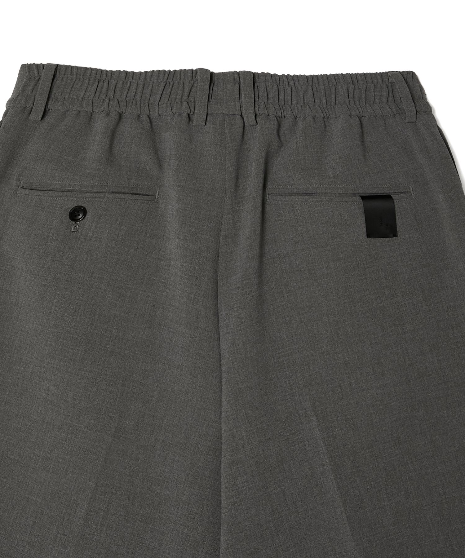 N.HOOLYWOOD ショートパンツ グレー 0304325J0076 TUCKED HALF PANTS N.HOOLYWOOD COMPILE│N-HOOLYWOOD.COM