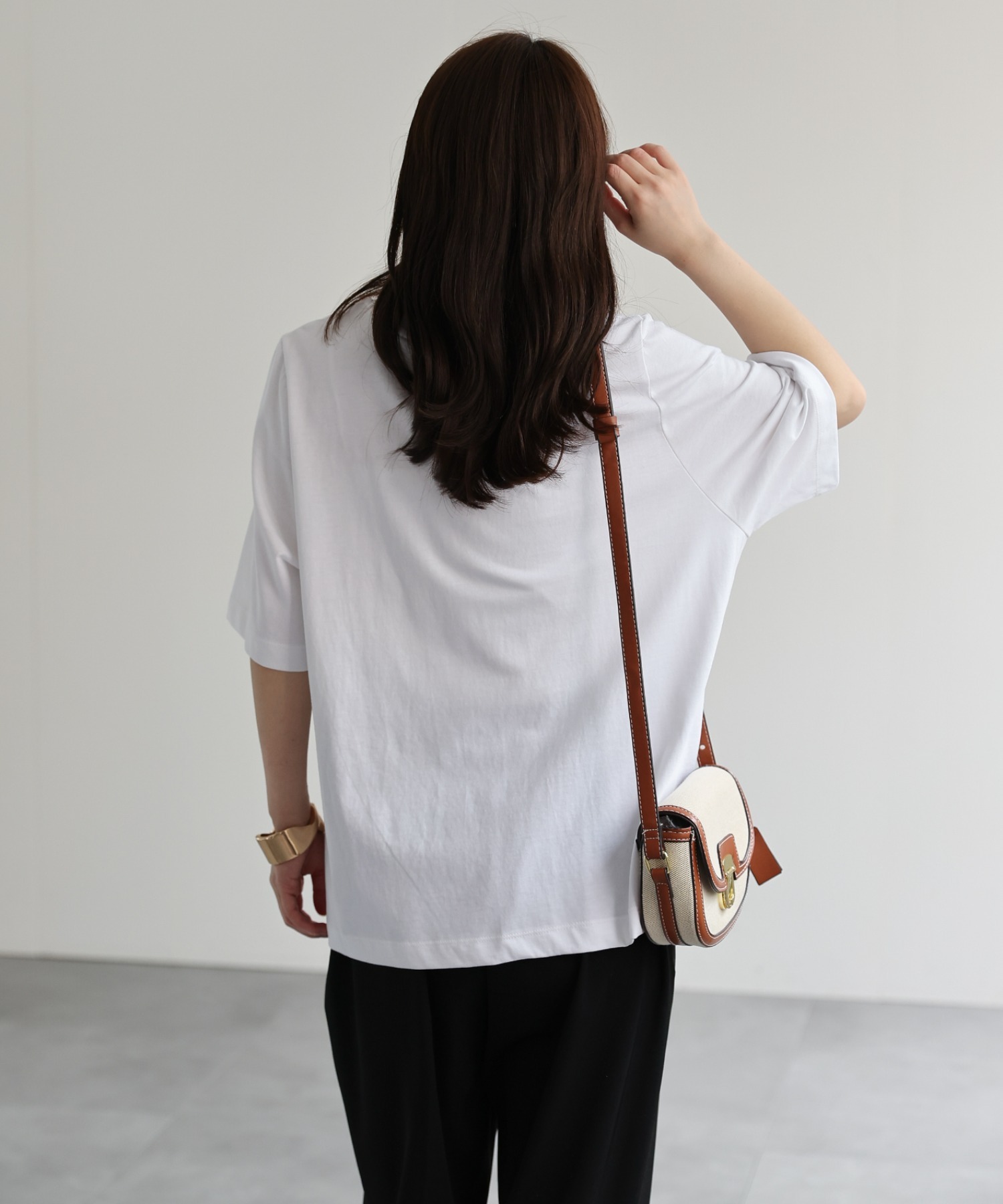 model：156cm 着用サイズ：FREE