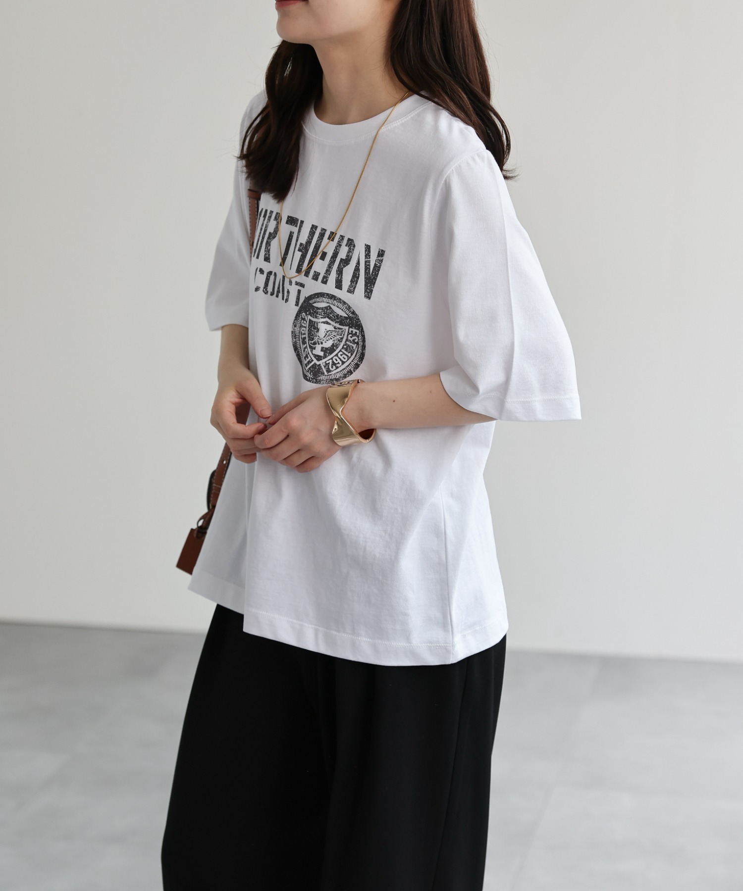 model：156cm 着用サイズ：FREE