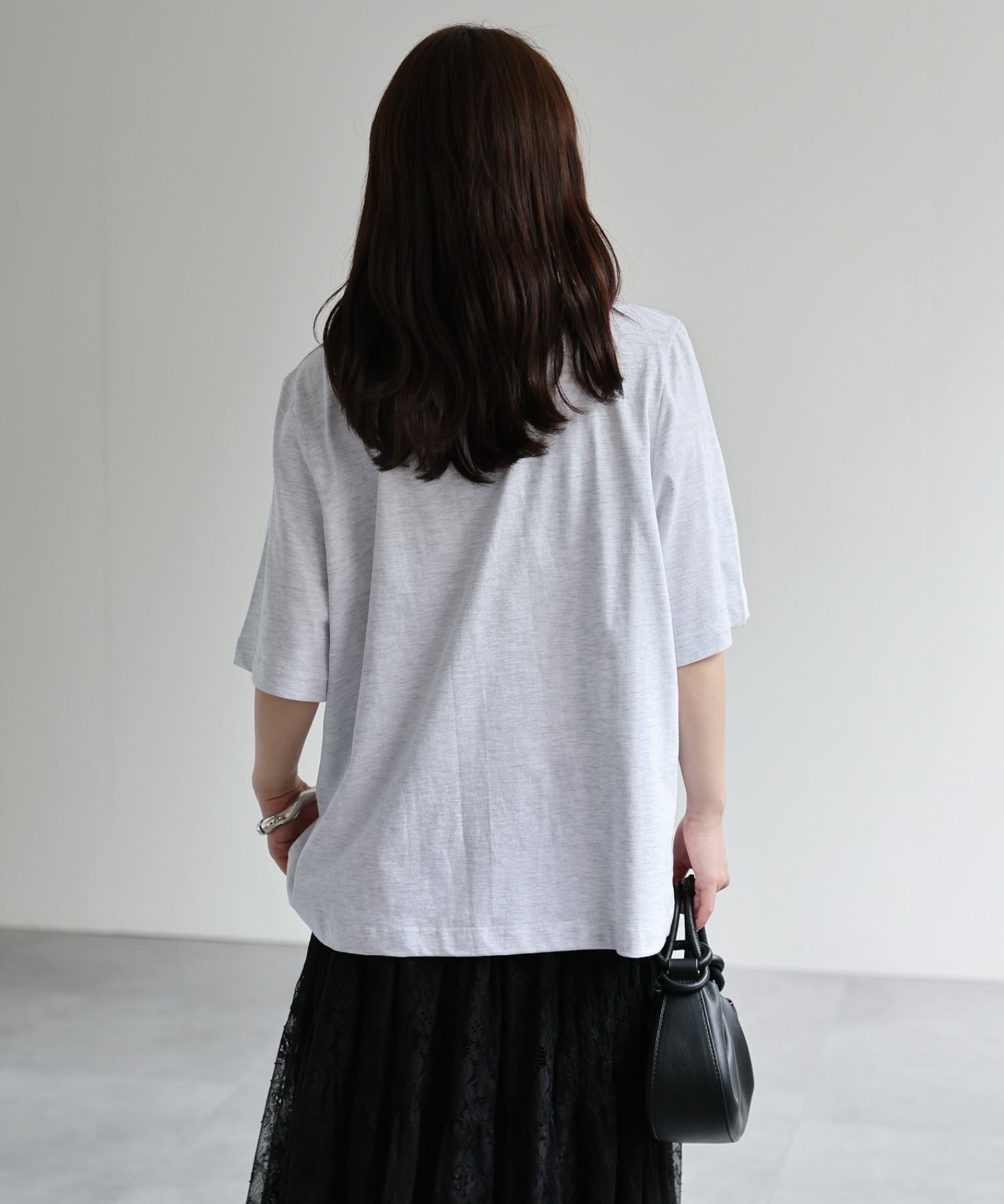 model：156cm 着用サイズ：FREE