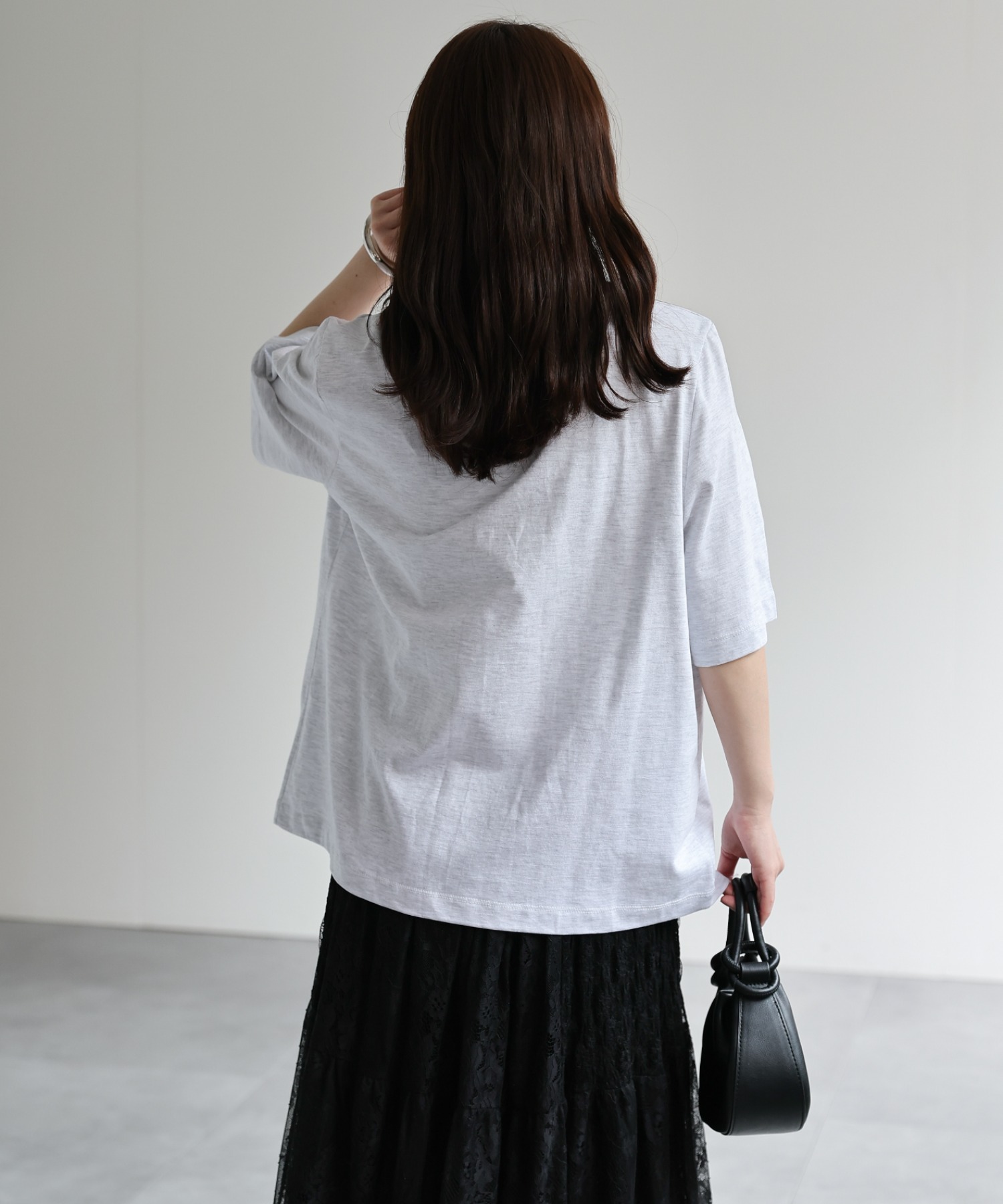 model：156cm 着用サイズ：FREE