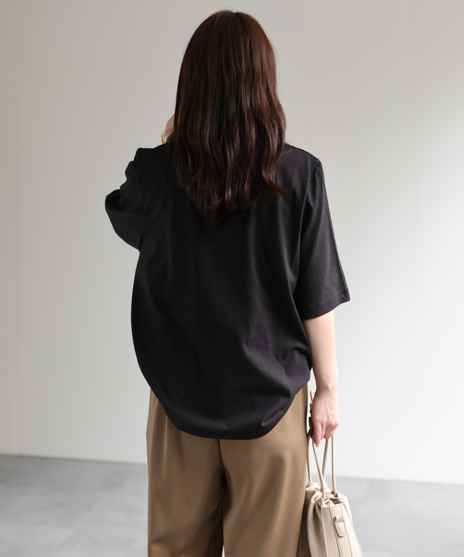 model：156cm 着用サイズ：FREE