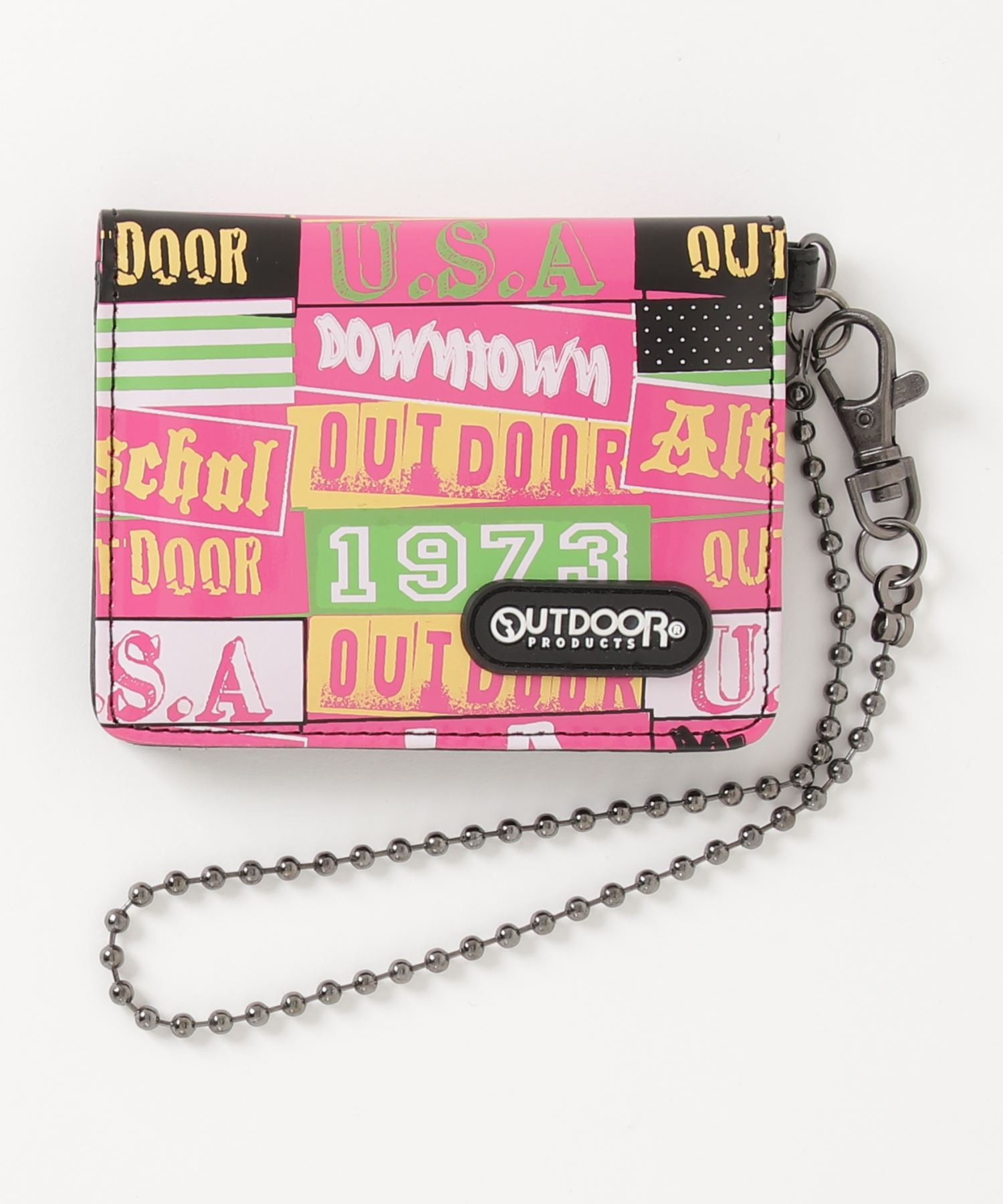 Outdoor Products アウトドアプロダクツ ダウンタウン柄２面パスケース Oto174 Awd The Barefoot Salle De Bal The Barefoot Online サルデバル ザベアフット オンライン