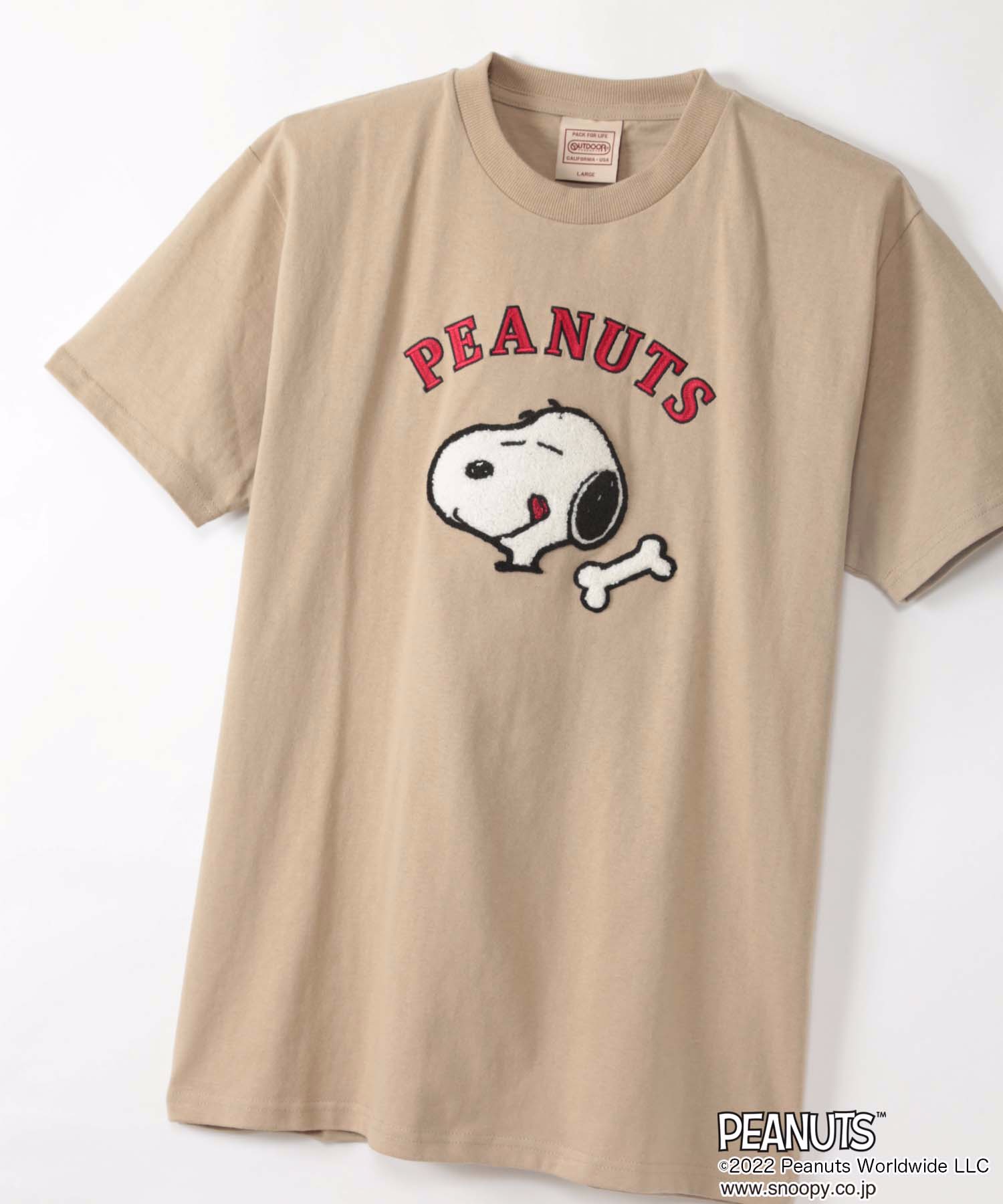 【PEANUTS/ピーナッツ】 スヌーピー オリジナルデザインTシャツ