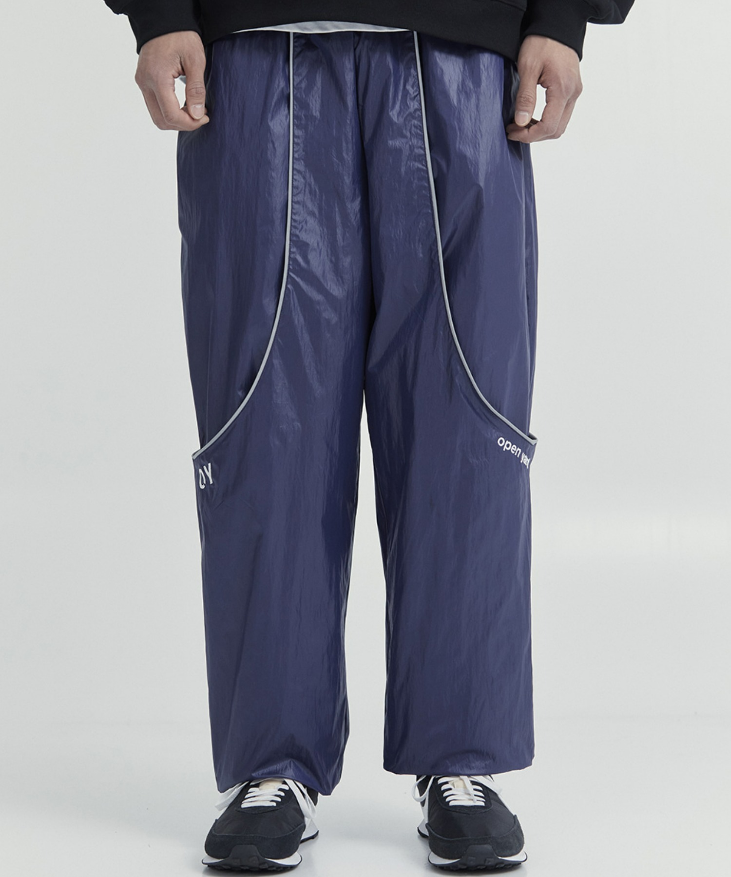 OY/オーワイ』CURVE LINE LAYERED TRACK JOGGER PANTS/カーブ ライン ...