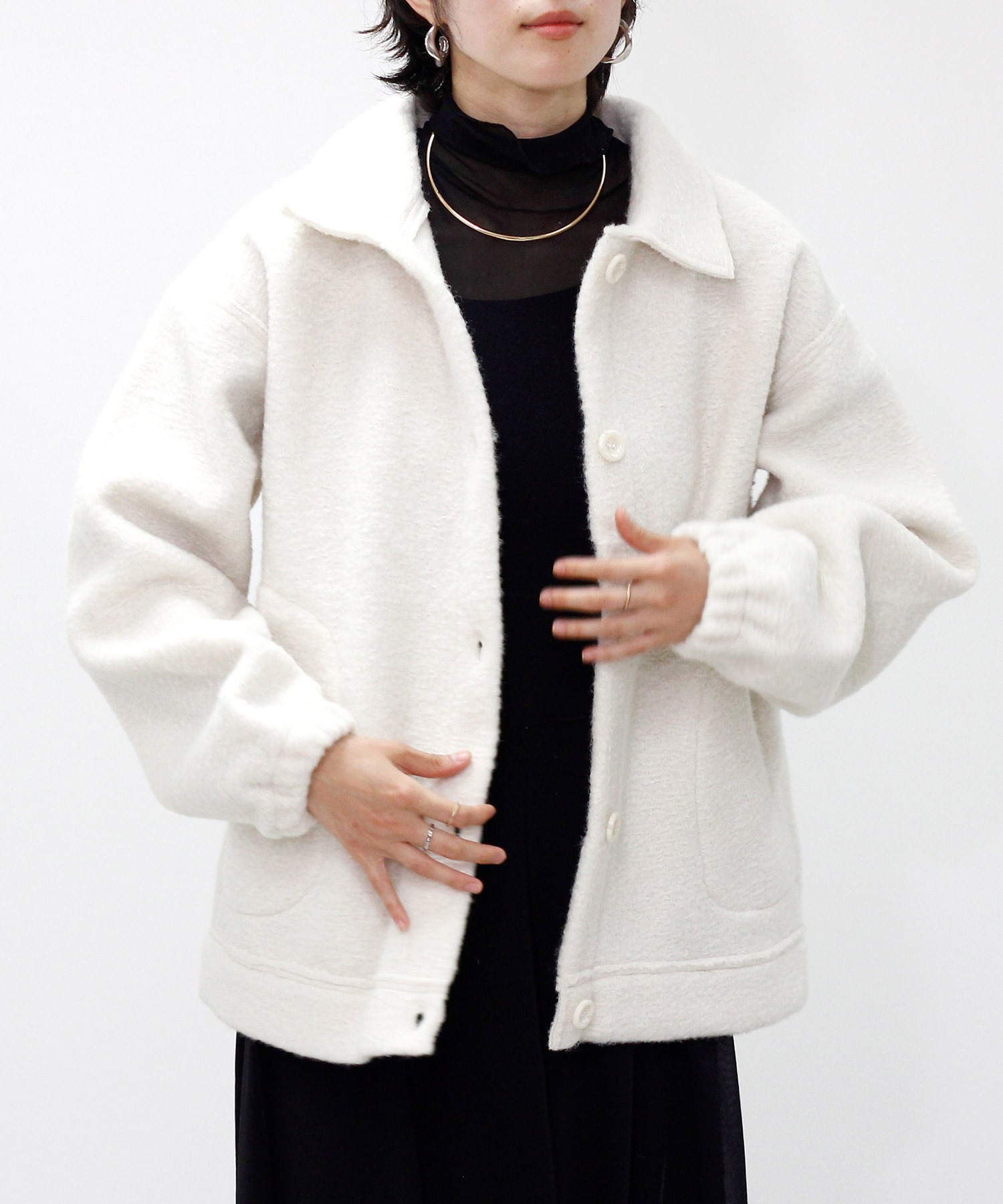 Model：H163　着用サイズ：M