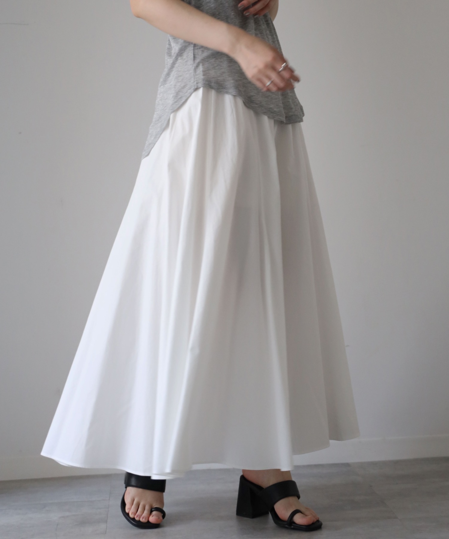 model：164cm. 着用サイズ：FREE