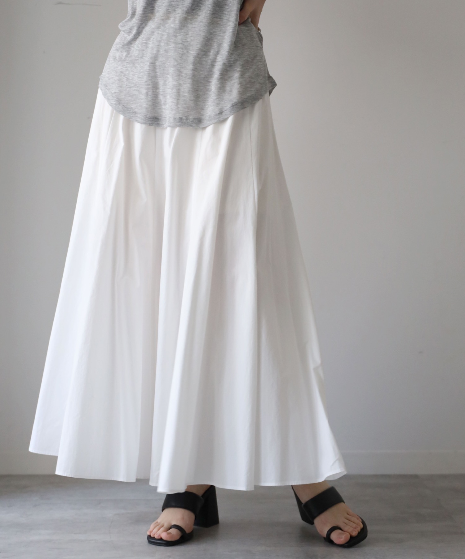 model：164cm. 着用サイズ：FREE