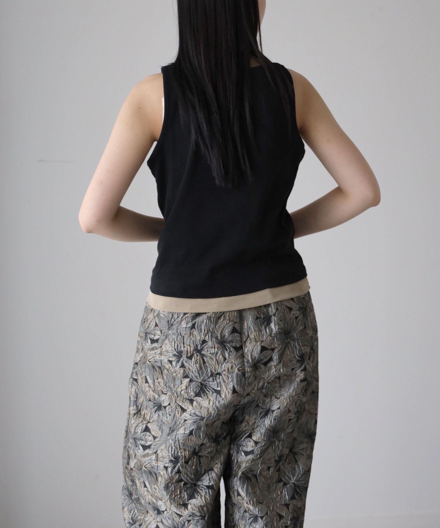 model：164cm. 着用サイズ：FREE