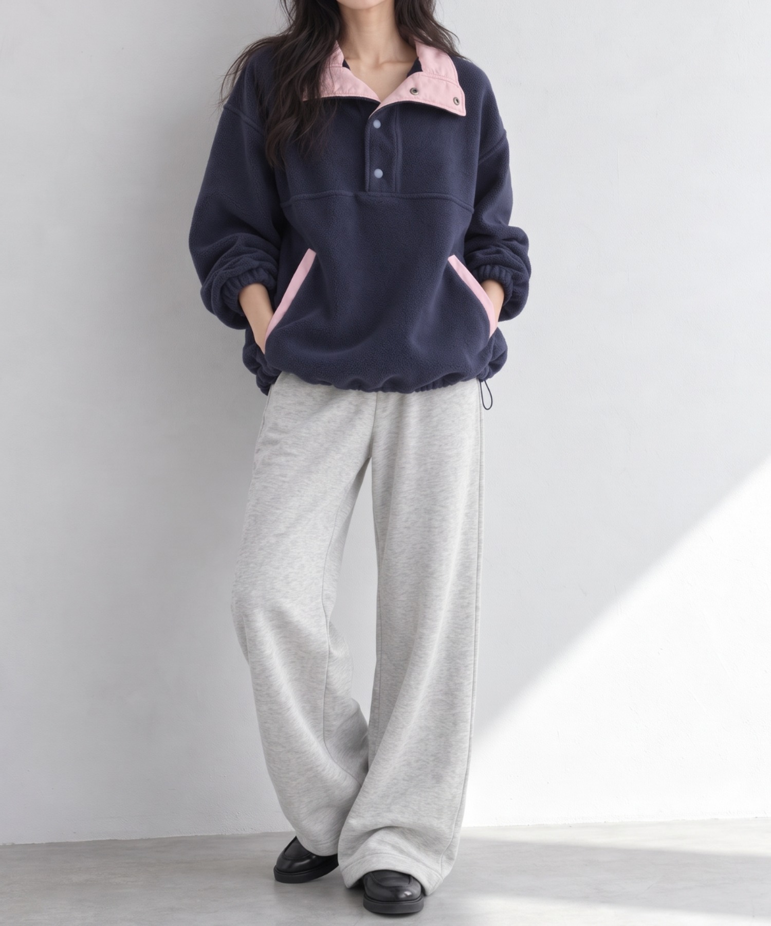 モデル身長：158
着用サイズ：FREE